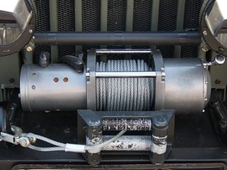 Winch on Truck