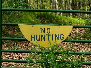 no hunting