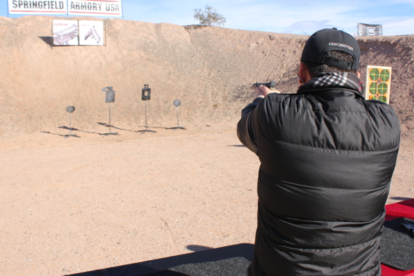 Day at the Range SHOT Show 2016